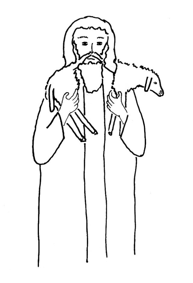 Bible story coloring page for the lost sheep free bible stories for children