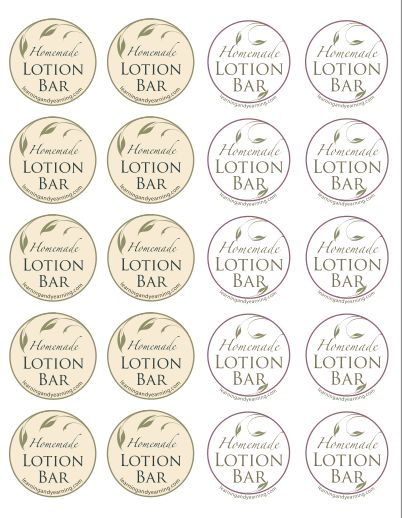 Free printable lotion labels diy lotion lotion bars packaging lotion bars