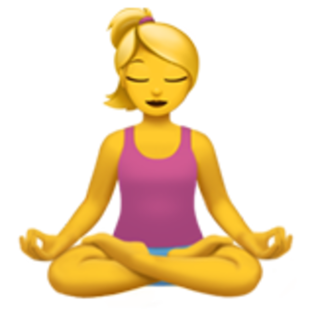 Woman lotus position busess sider dia