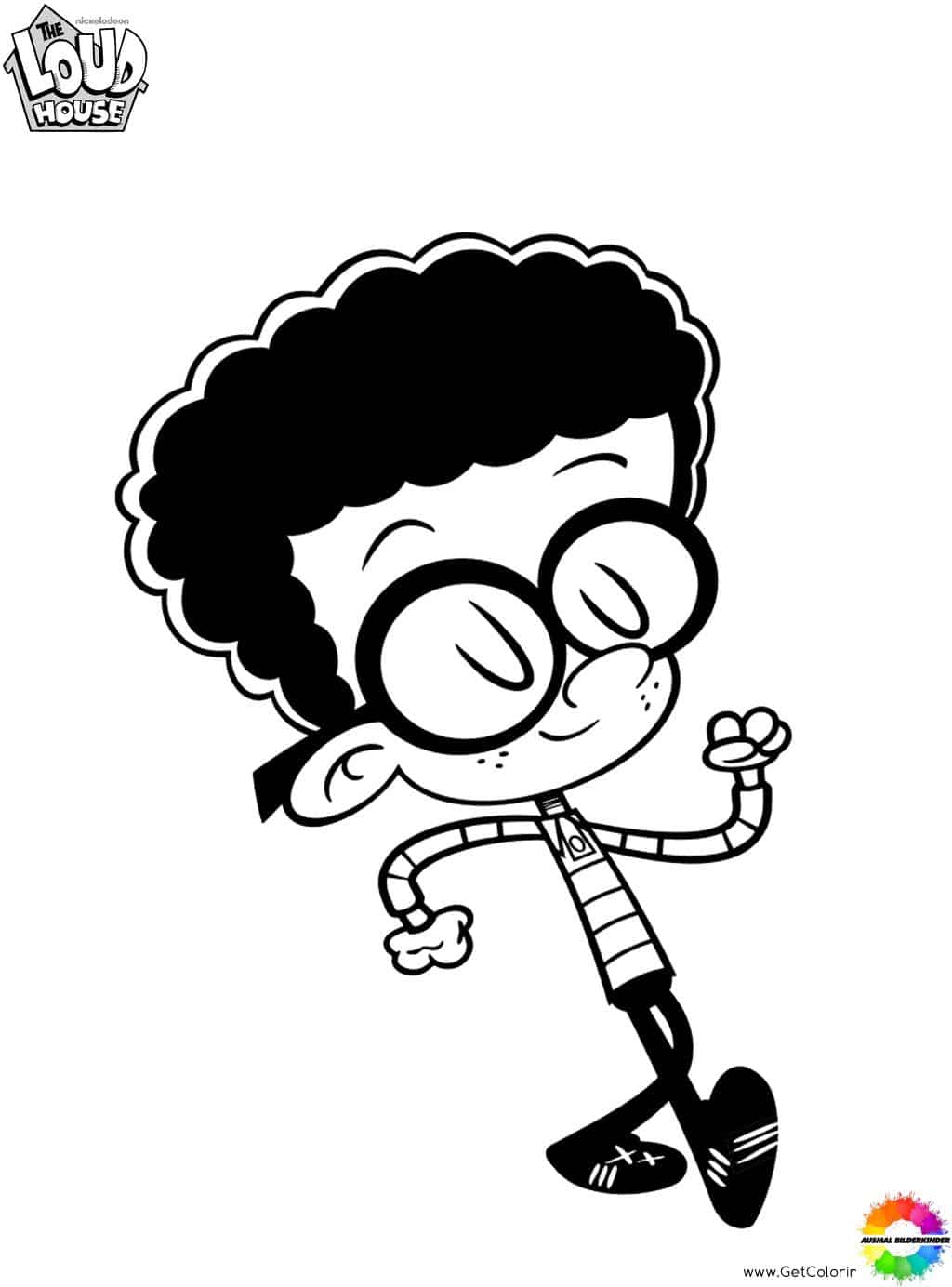 The loud house coloring pages