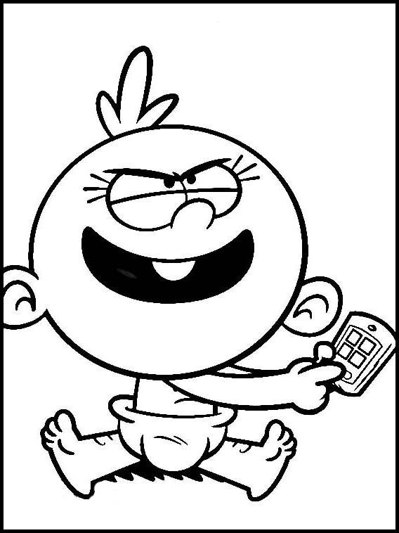 Coloring game the loud house