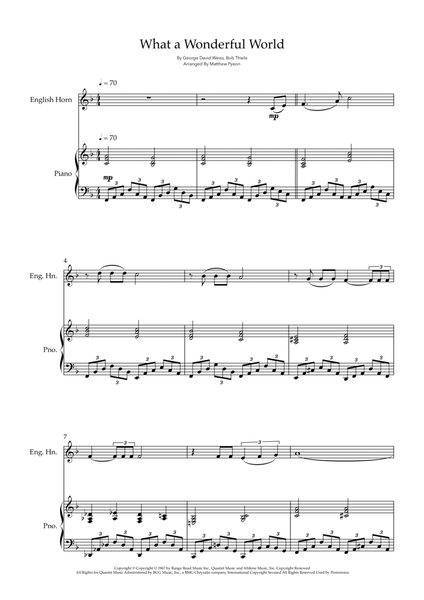 What a wonderful world by louis armstrong