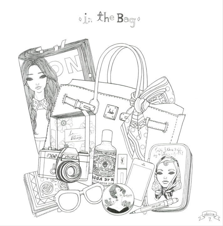 Urban dream girl coloring book and paper dolls â