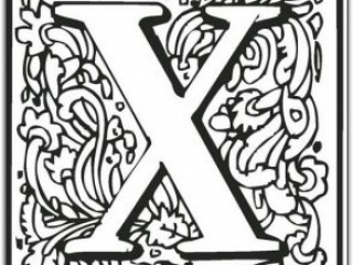 Best alphabet fancy block coloring pages for kids