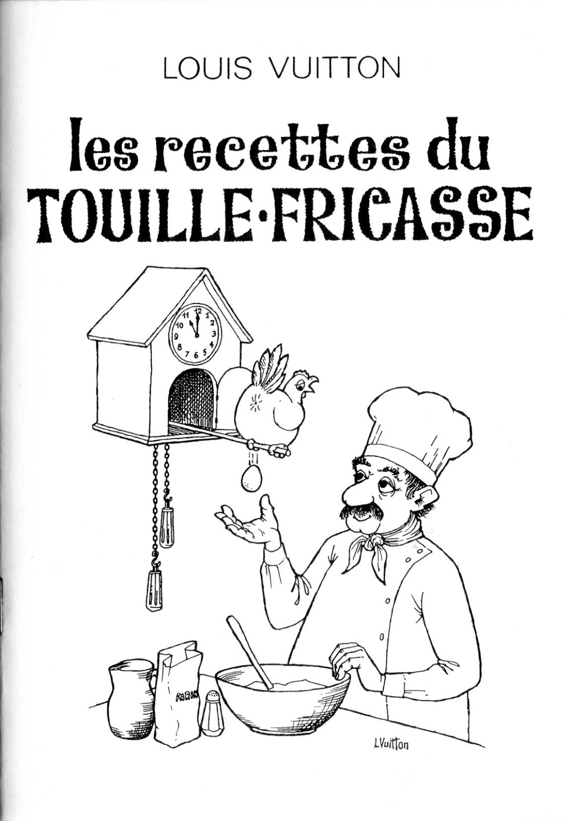 Ecc cartoonbooks club in memoriam louis vuitton