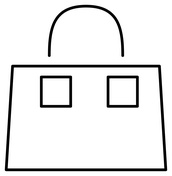 Handbag emoji coloring page free printable coloring pages