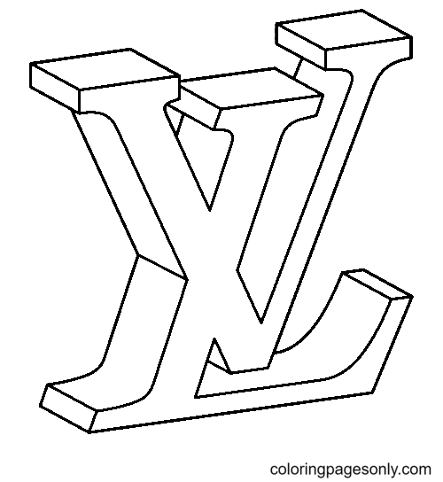 Lv coloring pages printable for free download