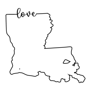 Louisiana map