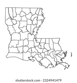 Louisiana outline images stock photos d objects vectors