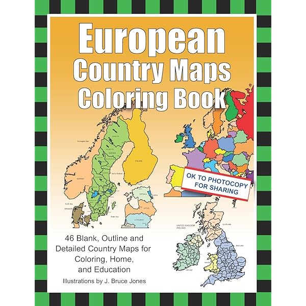 Usa maps and the usa states coloring book includes maps of canada and north america jones j bruce books