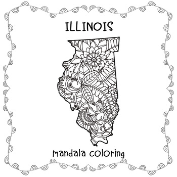 Usa map coloring activity tpt