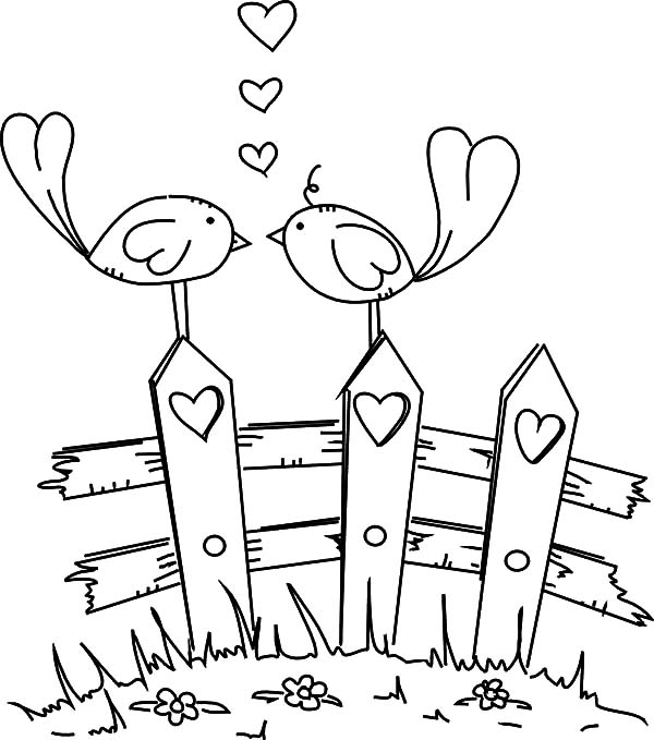 Love coloring pages