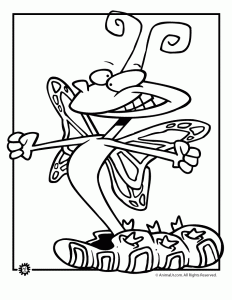 Bugs coloring pages woo jr kids activities childrens publishing