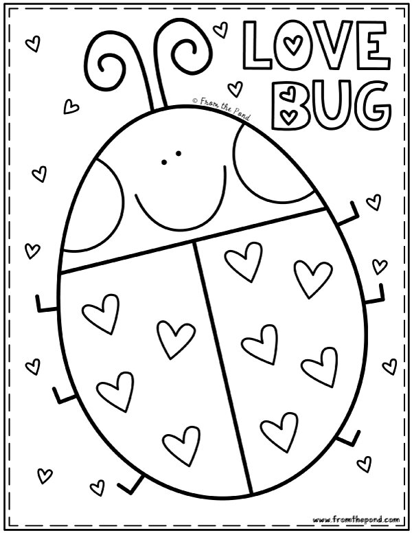 Valentines day â pond coloring club