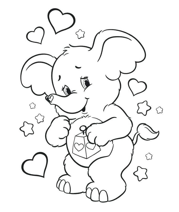 Printable care bear coloring pages for your kids