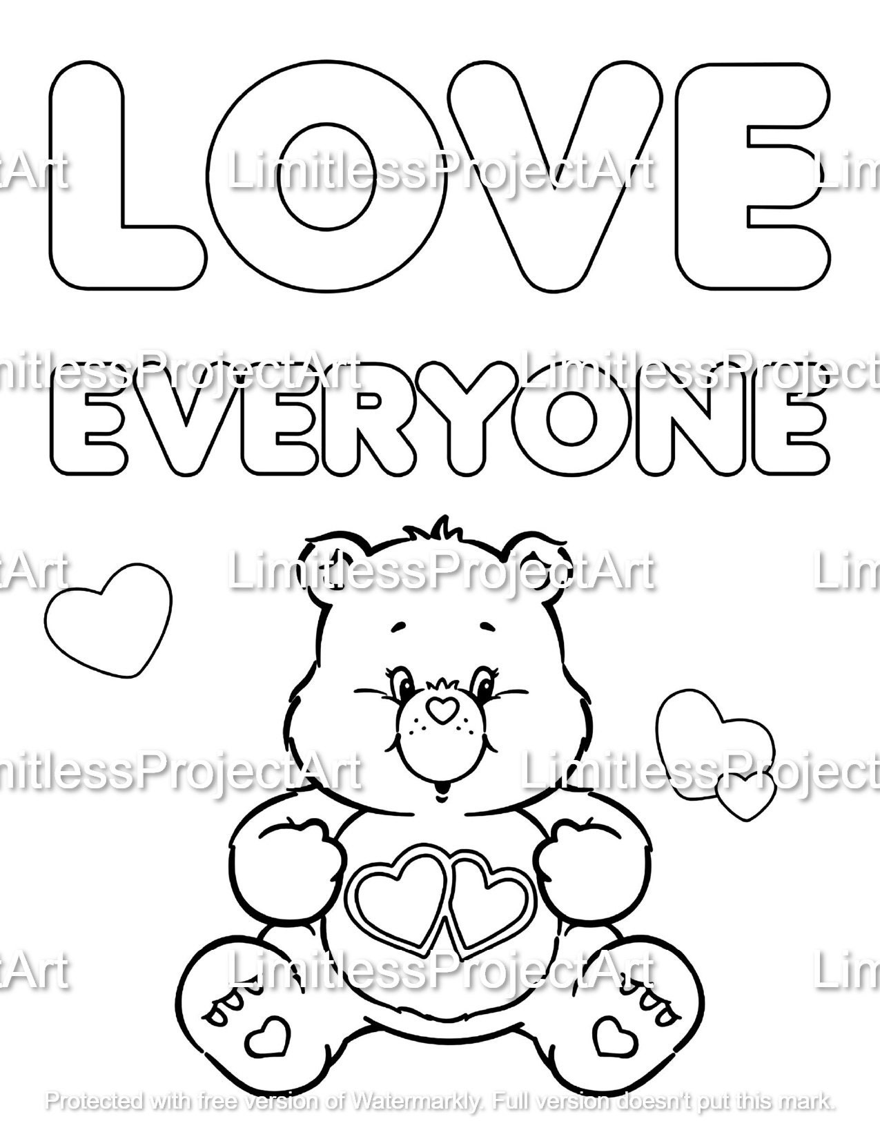 Care bear coloring book printable coloring book care bear coloring pages printable drawing pages care bear printable pages pages
