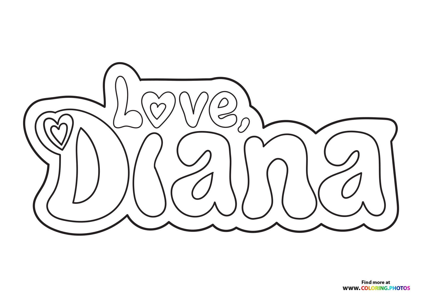 Love diana logo