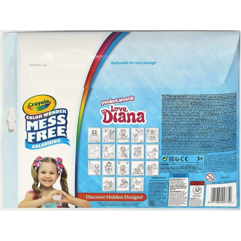 Crayola colour wonder love diana