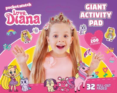 Love diana giant activity pad
