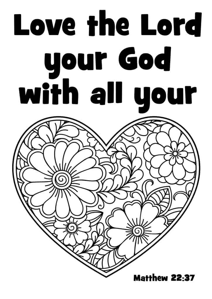 Love bible lesson for kids