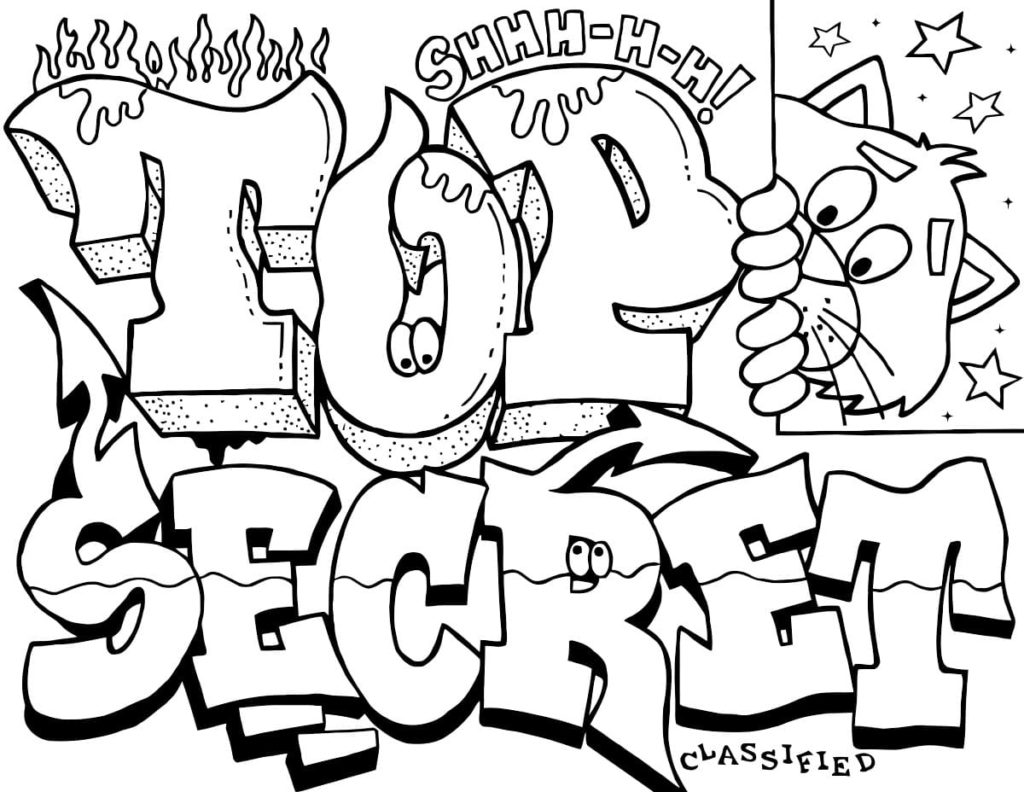 Graffiti coloring pages best printable coloring pages