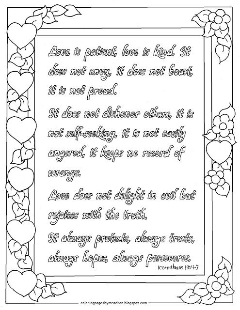 Coloring pages for kids by mr adron printable corinthians