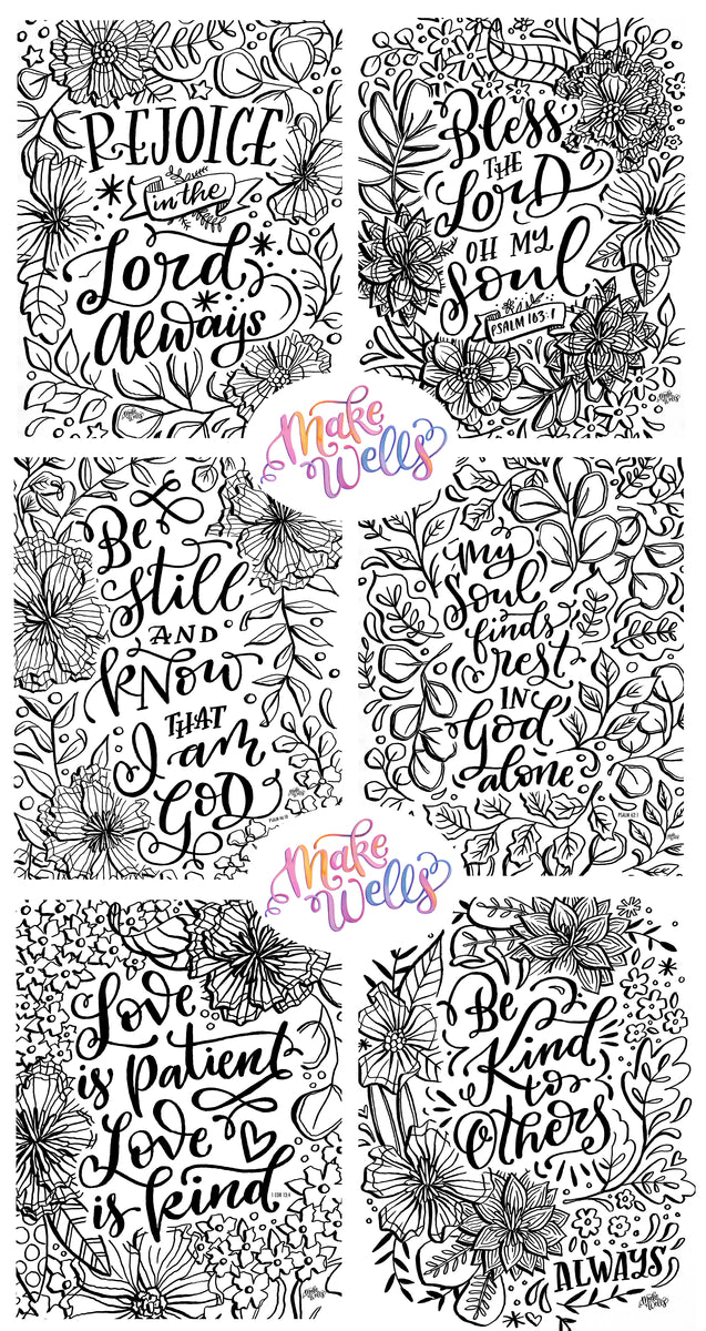 Floral scripture