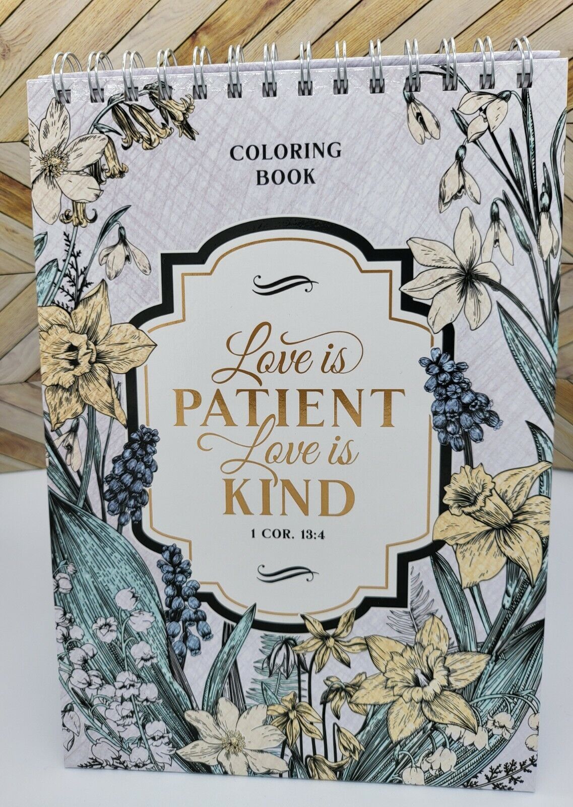 Christian bible verses coloring spiral book adult teen inspirational words