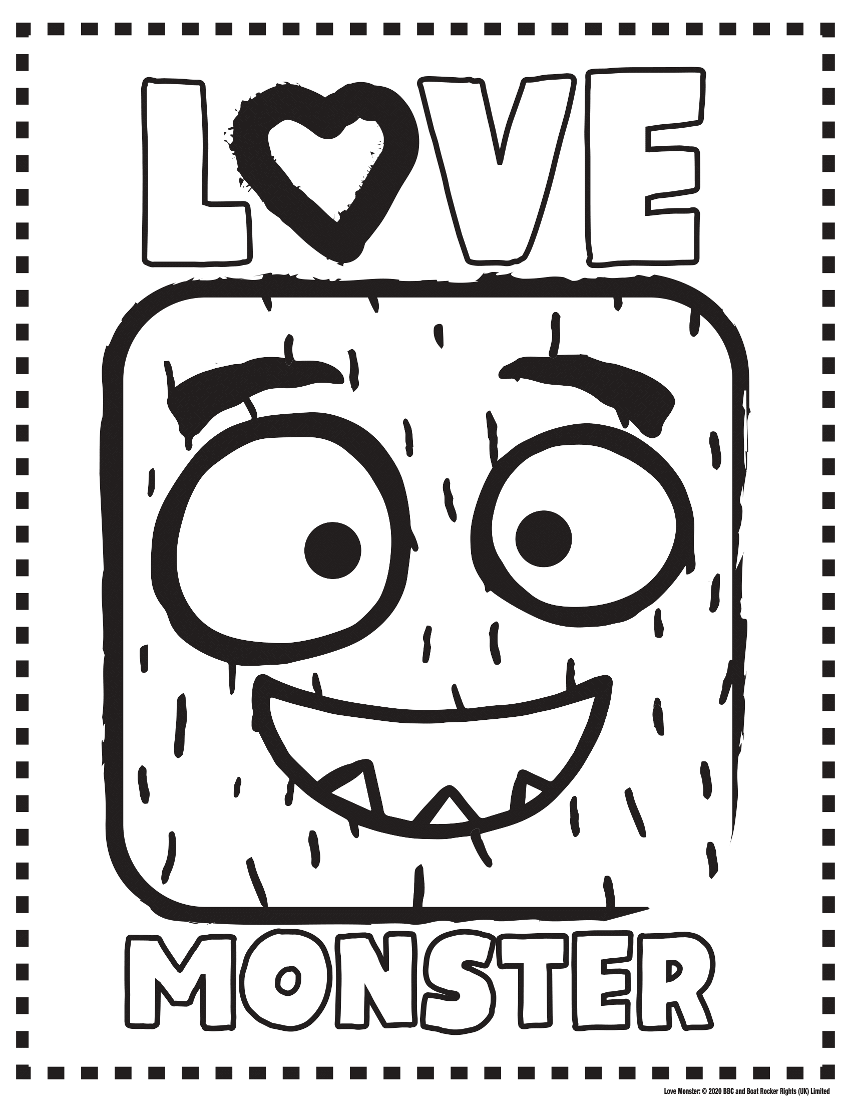 Activity sheets â everyones favourite monster