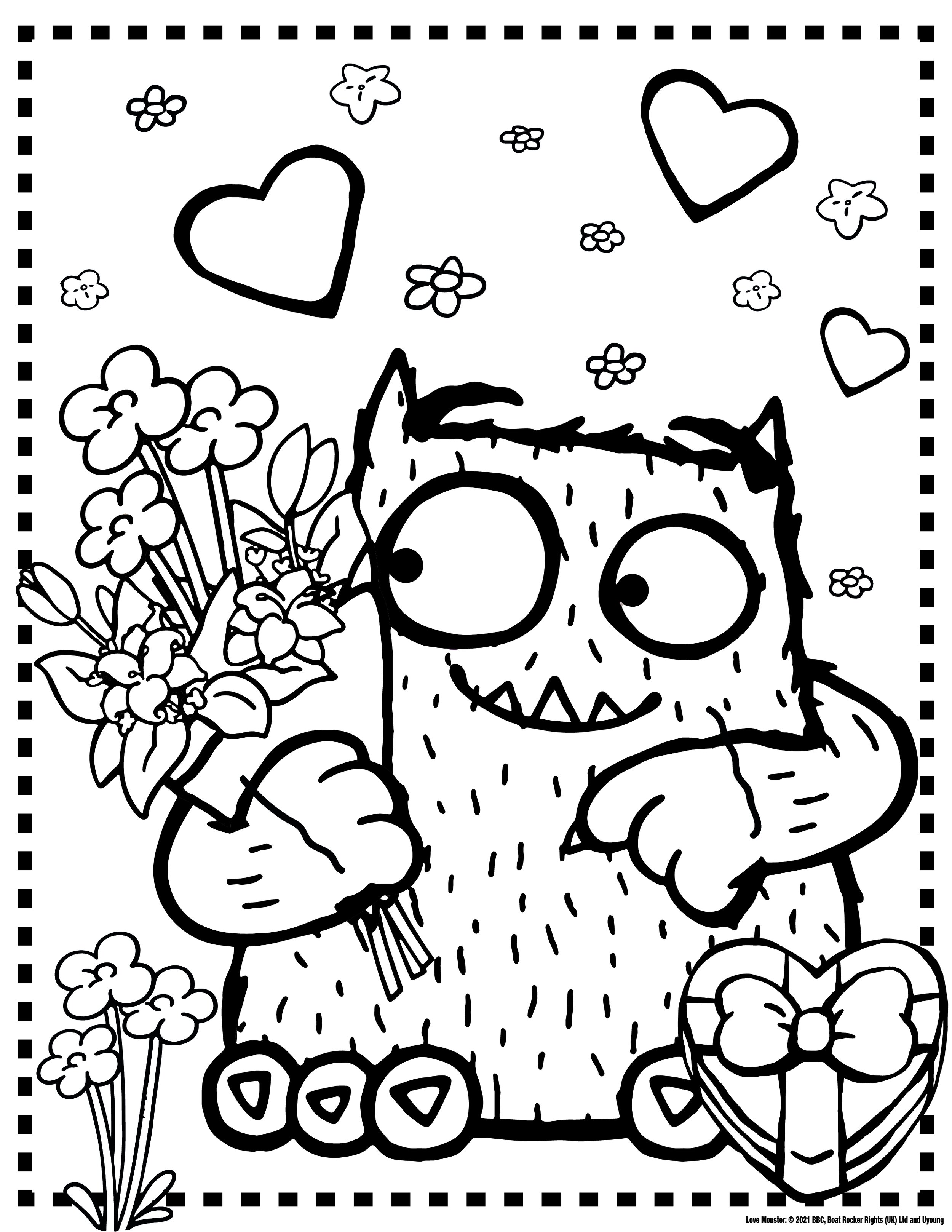 Activity sheets â everyones favourite monster