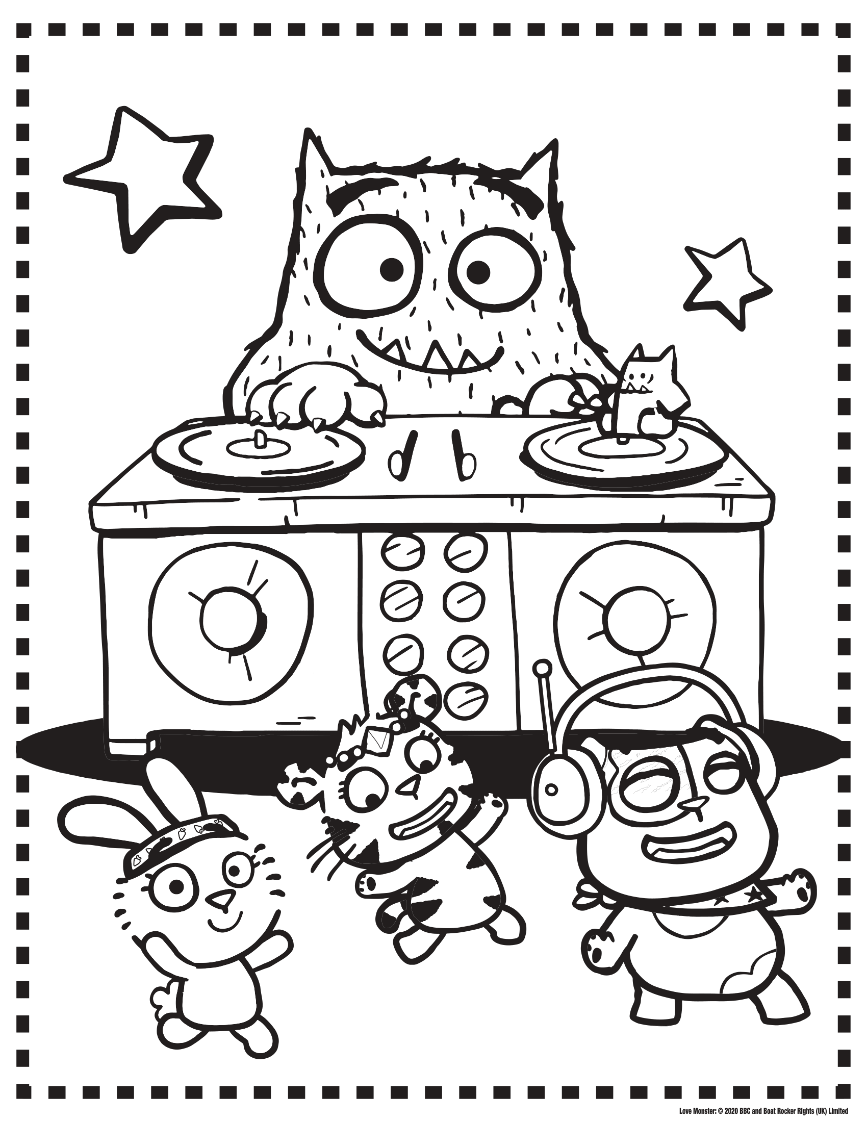 Activity sheets â everyones favourite monster
