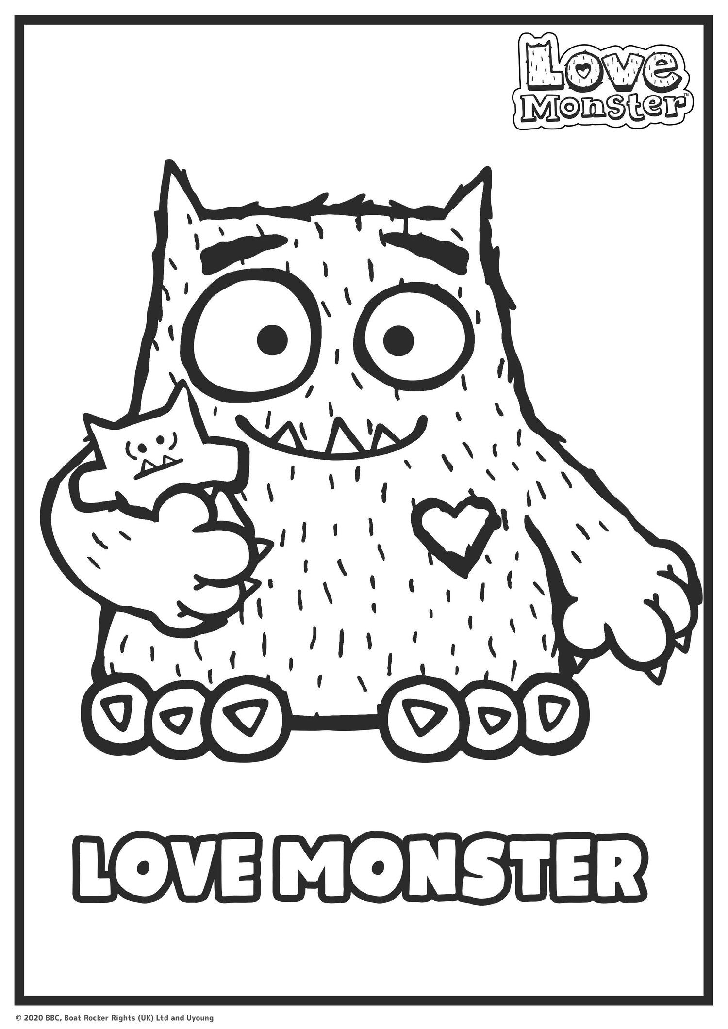 Activity sheets â everyones favourite monster monster craft love monster monster crafts