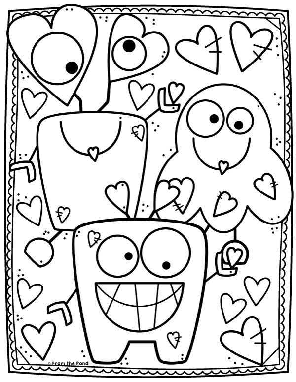Monster coloring pages coloring pages detailed coloring pages