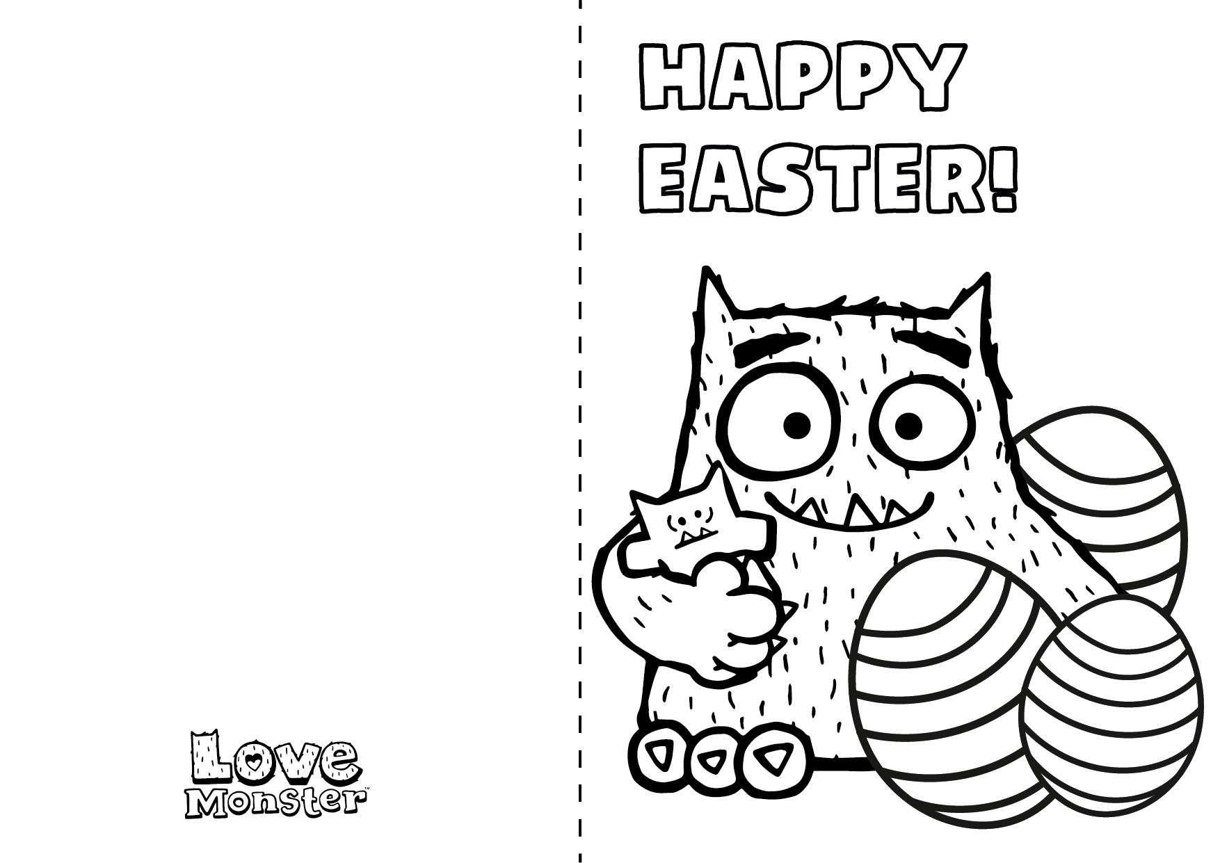 Activity sheets â everyones favourite monster