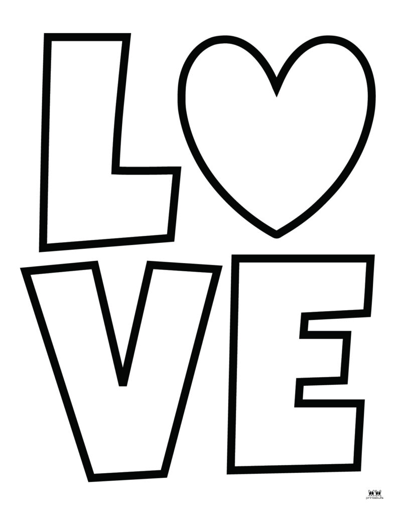 Love i love you coloring pages
