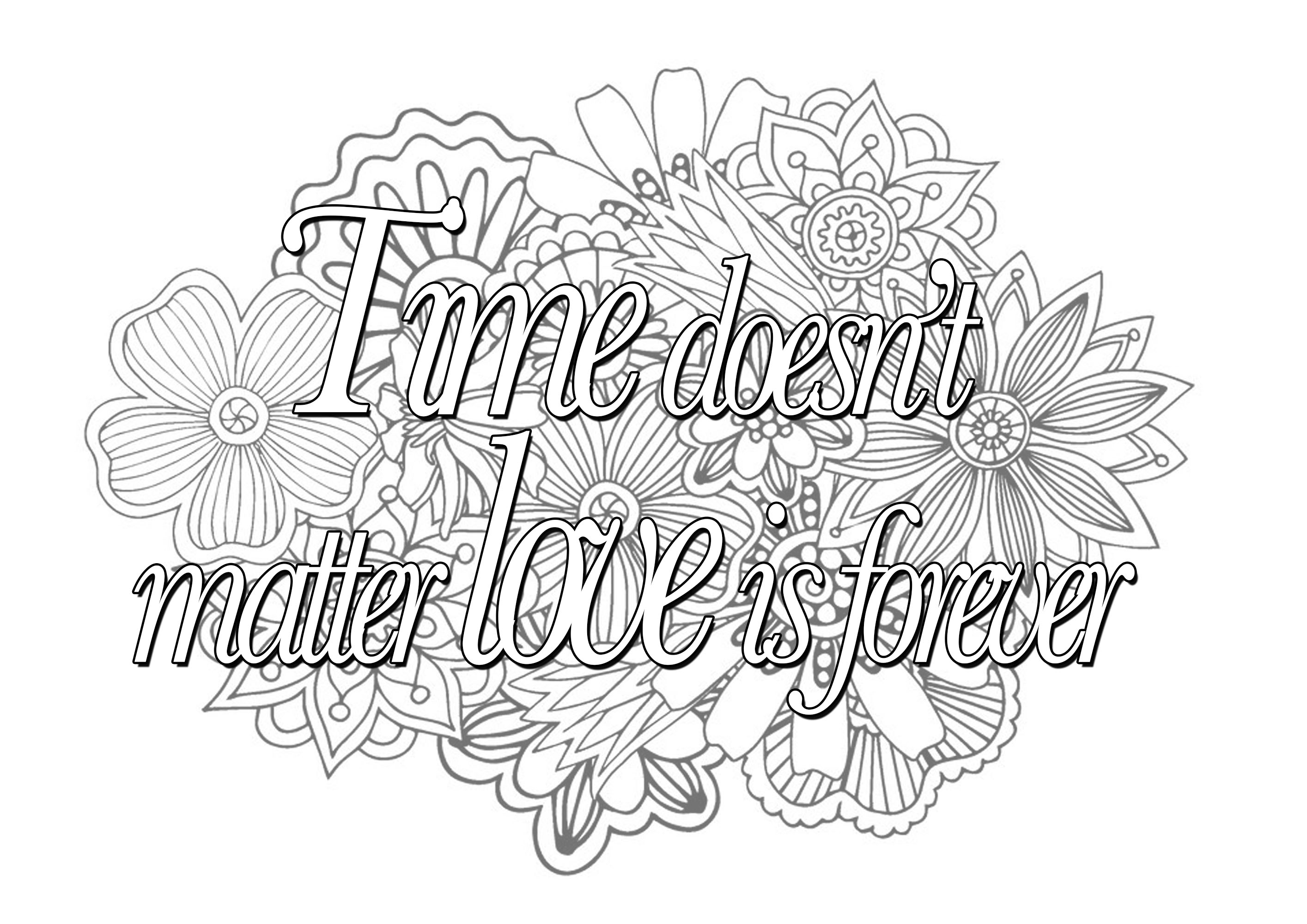 Quote time doesnt matter love is forever