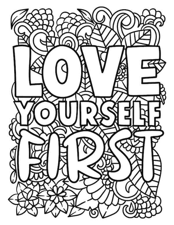 Stunning flower coloring pages for kids and adults