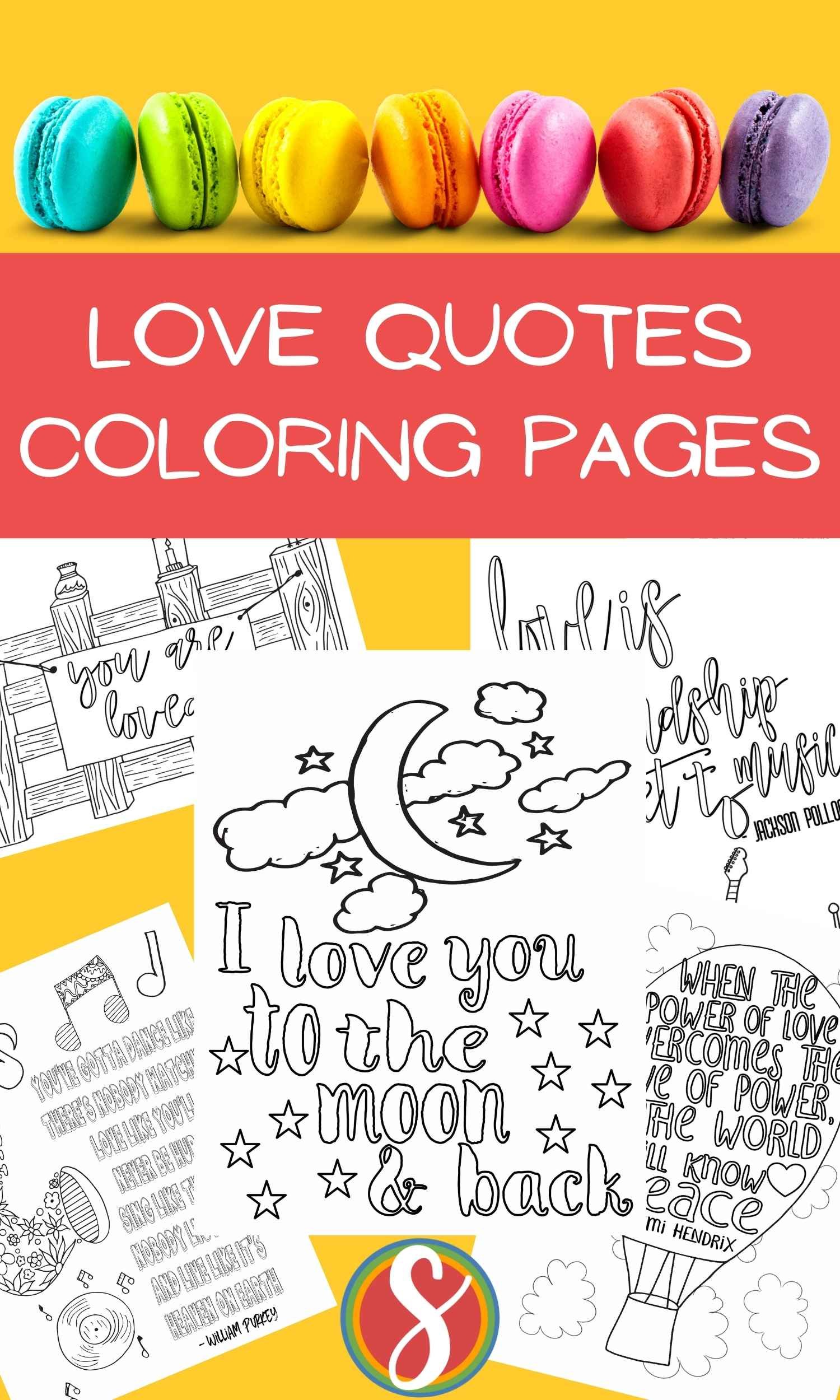 Free love coloring pages â stevie doodles