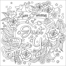 Free printable love coloring pages for adults