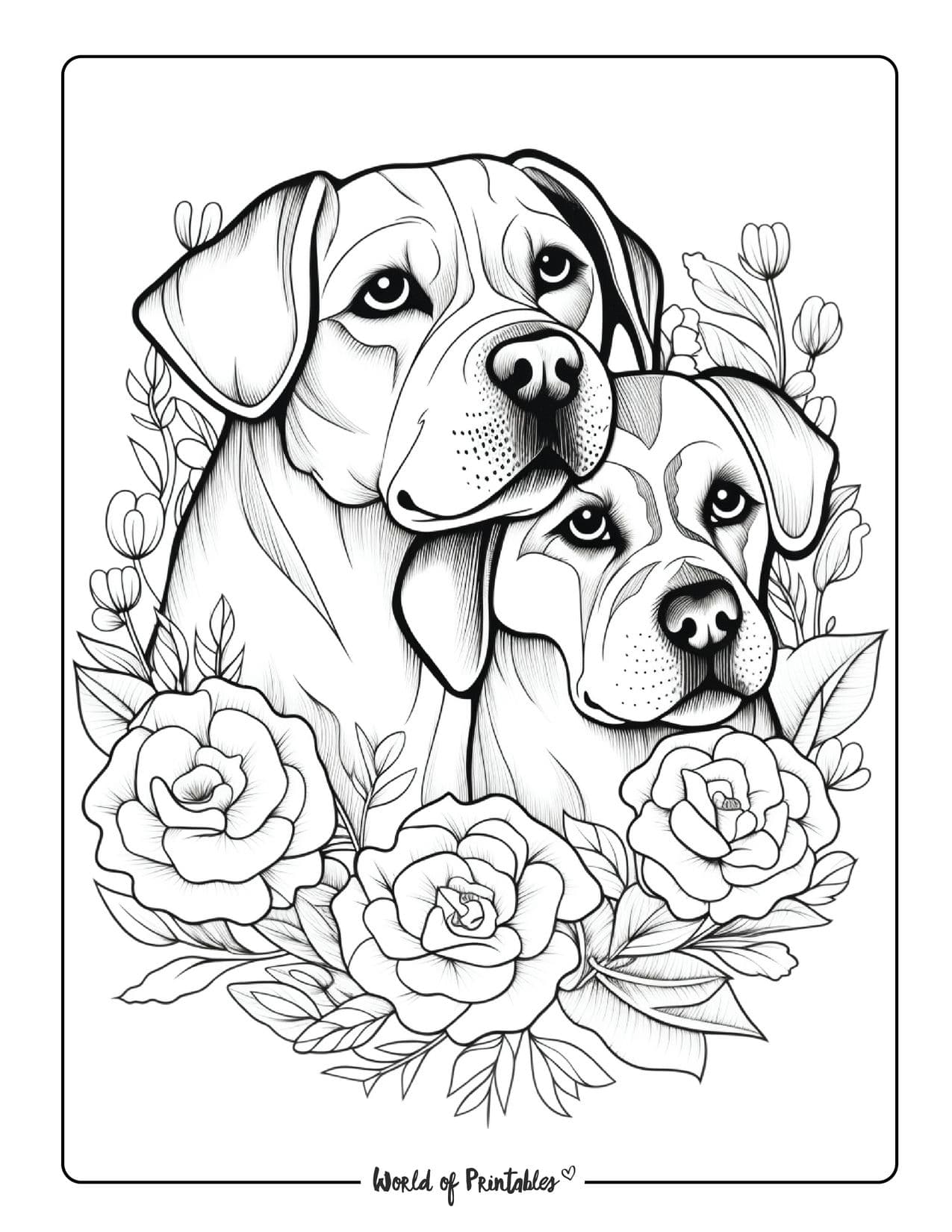 Love coloring pages