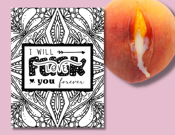 Lovefuck you forever a printable dirty adult coloring page helps calm dating and relationship anxiety just print color and chill