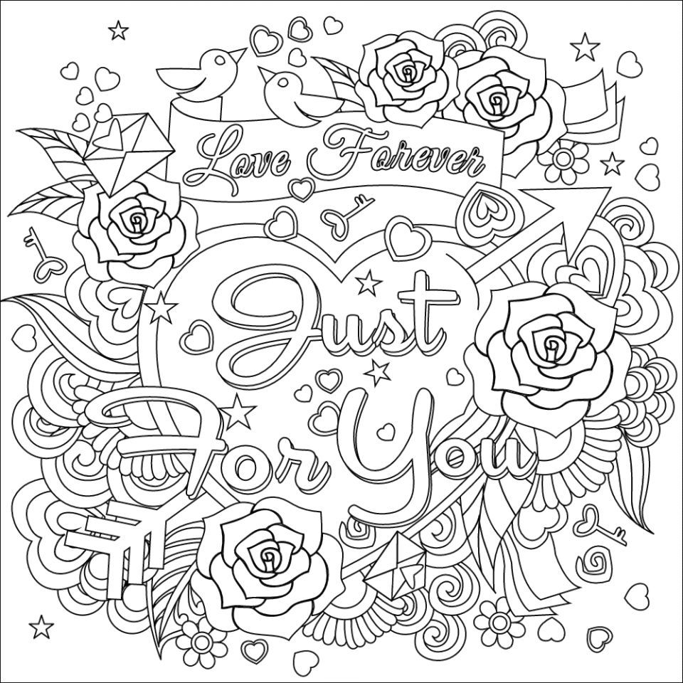 Printable coloring pages love coloring pages valentine coloring pages valentines day coloring page