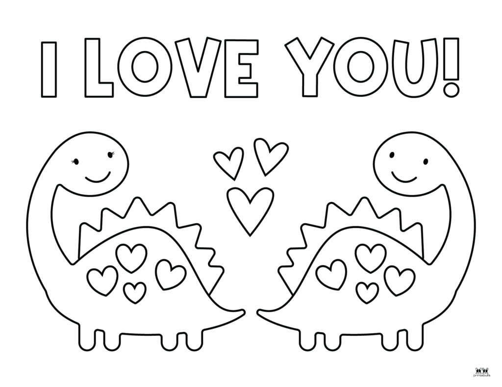 Love i love you coloring pages