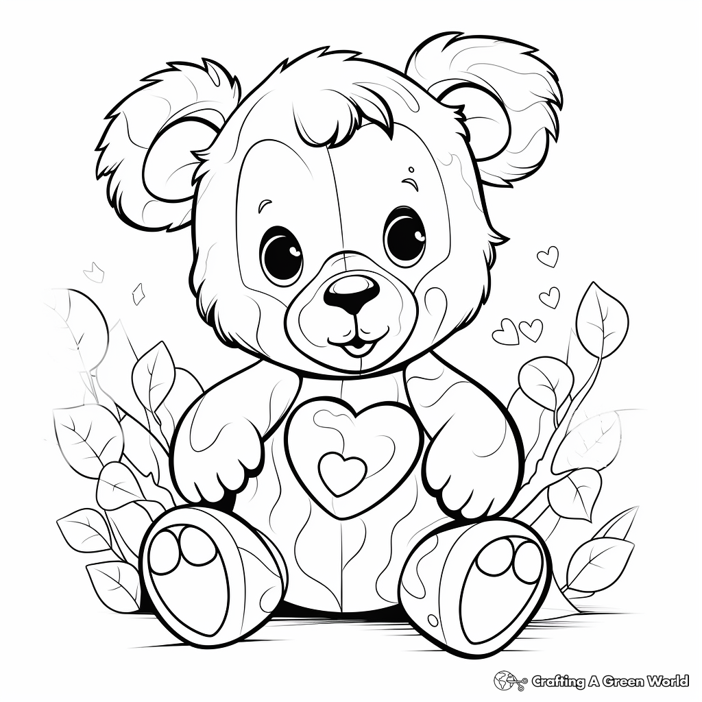 I love you coloring pages