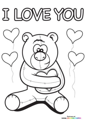 Valentines teddy bear