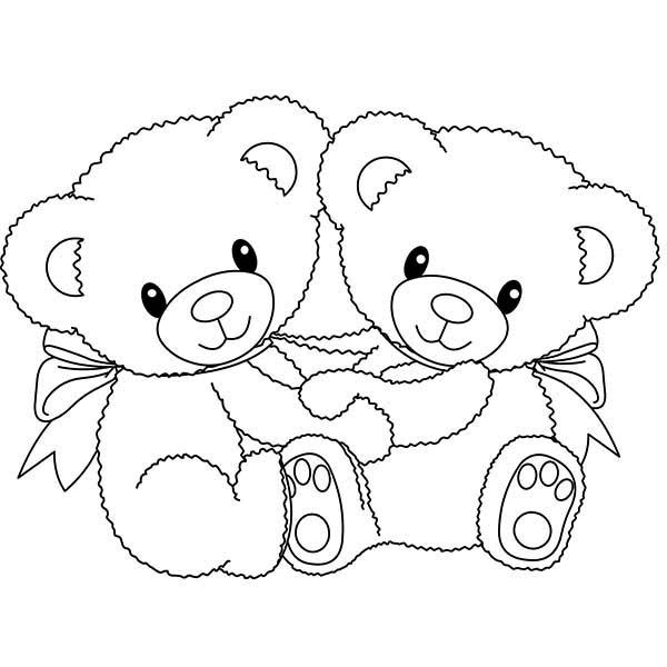 Two little teddy bear coloring page color luna polar bear coloring page teddy bear coloring pages panda coloring pages