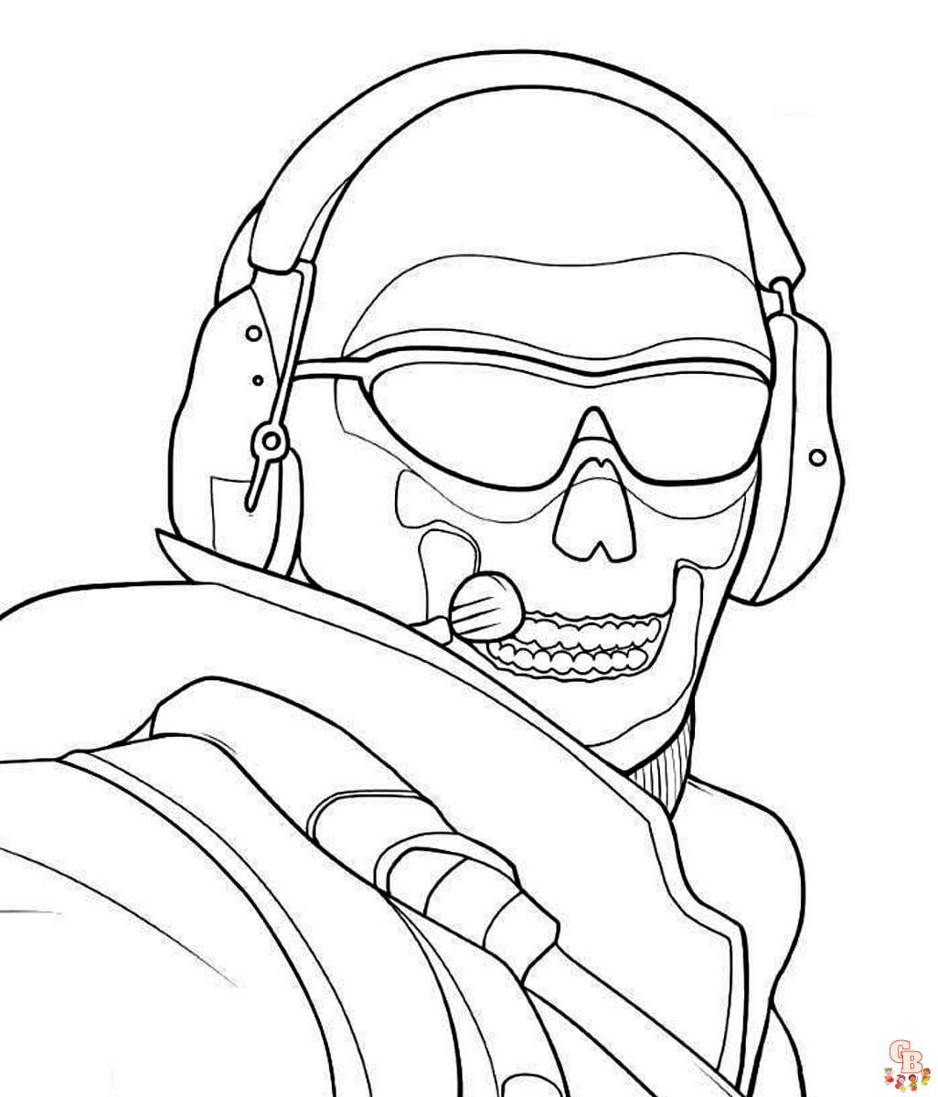 Printable call of duty coloring pages free for kids and adults
