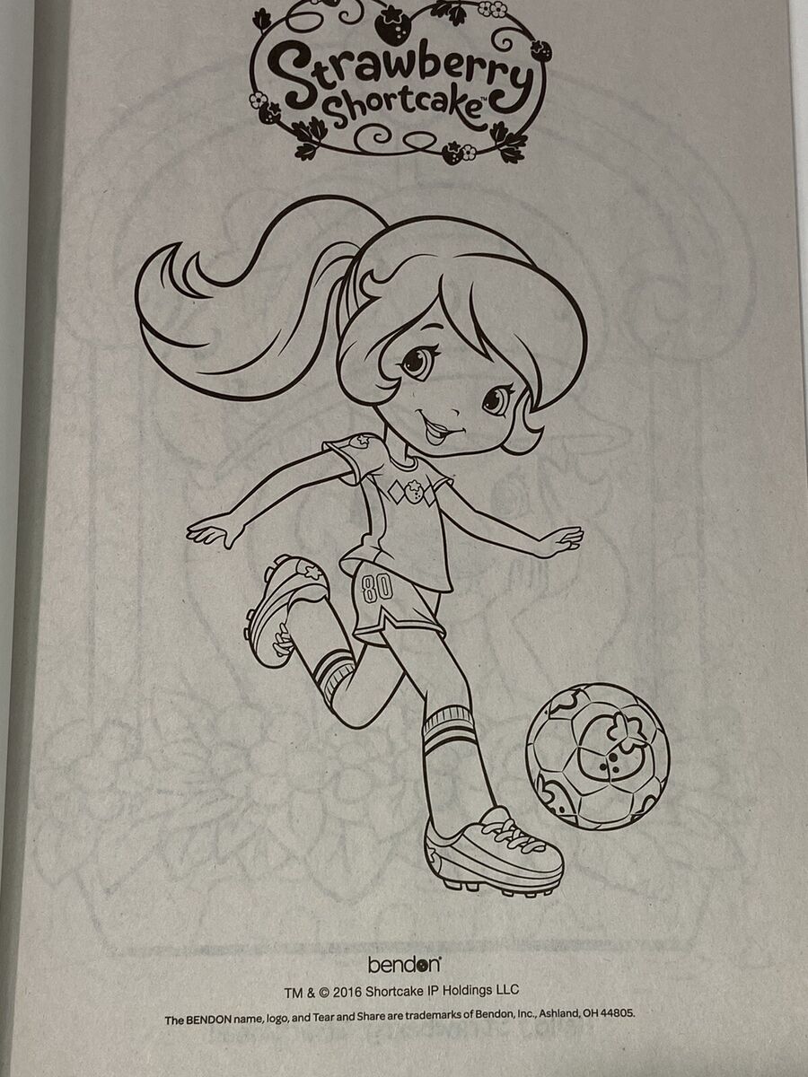 Strawberry shortcake coloring books