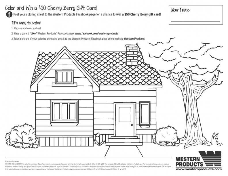 Red river valley home garden show coloring contest