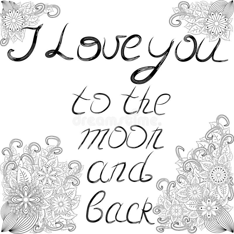I love you to moon back stock illustrations â i love you to moon back stock illustrations vectors clipart